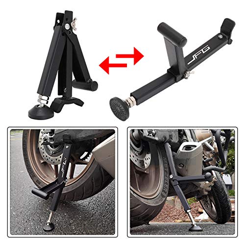 Motorcycle Rear and Front Wheel Lift Stand Trail Stand Easy And Portable-Second Generation New Design for Most Motorcycle Wheels