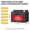 YTX4L-BS Lithium Motorcycle Battery 12V 2.5AH 150A with Smart BMS, Replacement Motorcycle, ATV, UTV, Scooter, 4 Wheeler Generator Battery and YTZ5S battery honda grom battery etc