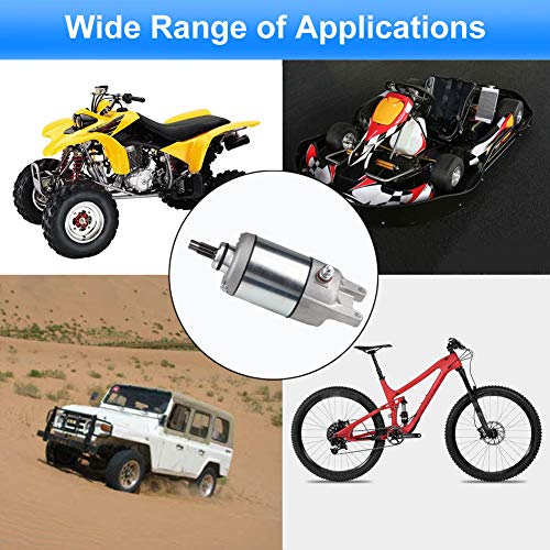 WATERWICH Compatible with Starter Honda 300 fourtrax Trx300 Trx300fw Trx300ex 250es 1987-2000 Replaces 31200-HC4-023 31200-HC4-033 SM13213 128000-4400