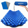 POWERLIX Sleeping Pad - Ultralight Inflatable Sleeping Mat, Ultimate for Camping, Backpacking, Hiking - Airpad, Inflating Bag, Carry Bag, Repair Kit - Compact & Lightweight Air Mattress (Blue)
