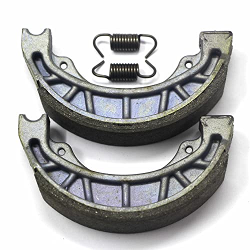 Master Chen Front Rear Brake Shoes for Honda ATC125M 1984-1987 - ATC 185 185S 1980-1983 - ATC200 ATC 200 M S E ES Big Red 1981-1986 Brakes Drum Pads 303 306 MC0234