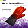 Extremus Buckwell Heated Gloves, Rechargeable Electric Warm Touch Screen fingertips Waterproof Winter Gloves for Men & Women, Heated Ice Fishing, Skiing, Snowboarding, Snowmobile Gloves
