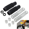 Motoparty Front Fork Rebuild Kit for Honda CT70 Trail70 1972-1979 CL70 SS50 All Model Great Replacement for Fork Boot and Spring Seal Nylon Cover Rebuild Kit