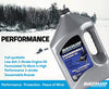 Quicksilver Specialty Lubricants 2-Cycle Full Synthetic Snowmobile Oil 92-858041Q01 1-Gallon