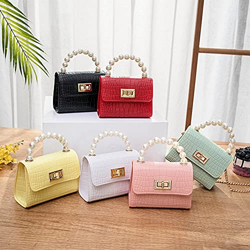 Little Girls Crossbody Purses Toddler Handbag Mini Casual Messenger Shoulder Bag for Kids (Pink)
