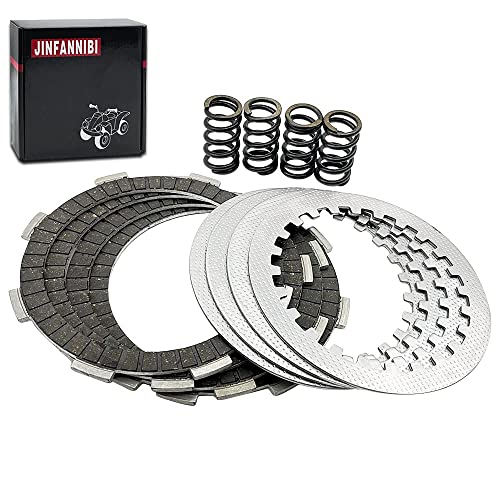 JINFANNIBI Clutch Kit Heavy Duty Springs Compatible for Honda CRF 80 CRF 100 CRF80F CRF100F XR 80 XR 100 XR80R XR100R 1987-2013