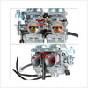 Carburetor Dual Carb ASSY Set Chamber Replacement for Honda Rebel CA CMX 250 C CMX250 CA250