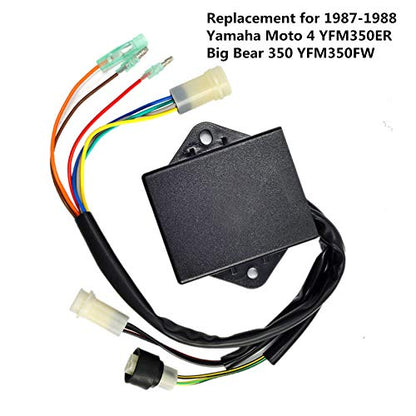 CDI Box 1YW-85540-20-00 Replacement for 1987-1988 Moto 4 YFM350ER / Big Bear 350 YFM350FW