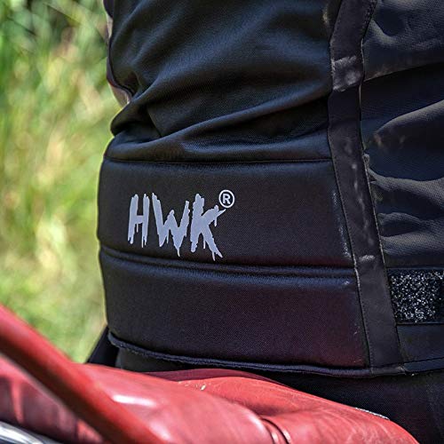 Motorcycle Jacket For Men Textile Motorbike Dualsport Enduro Motocross Racing Biker Riding CE Armored Waterproof All-Weather (Black, Large)