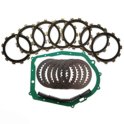 JINFANNIBI Complete Clutch Kit Heavy Duty Springs and Gasket Compatible for Warrior 350 YFM350X 1987-2004 Raptor 350 YFM350R 2004-2013