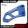 JFG RACING Motorcycle Chain Guard Guide Slider Protection Wearable CNC Aluminum Alloy For TW200 2005-2021 XT225 2005-2007 XT250 2008-2021 - Blue