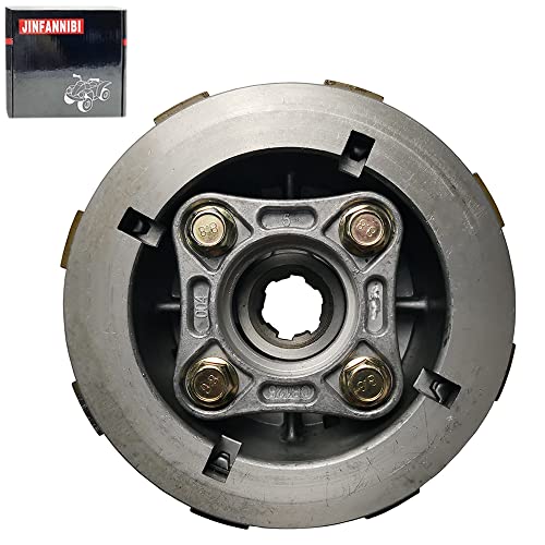 JINFANNIBI Complete Clutch Disc Plate Spring Kit Compatible for Honda Rebel 250 CMX250 1985-2015
