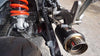 ZoOM Exhaust Honda MSX 125 GROM 125SF 2013-2019 Full System Low Mount Black 2SLZ