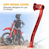 NICECNC Red Side Stand Kickstand Christmas Gift Compatible with Honda CRF450R 2019-2023 CRF250R 2019-2023 CRF250RX 2022-2023