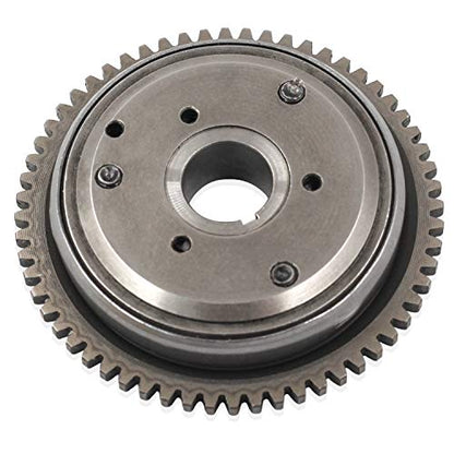 Complete GY6 Cylinder Head Rebuild Kits with valves, Trkimal 57.4mm 150cc Big Bore Upgrade Kits for 4 stroke 157QMJ Engines Chinese scooter moped parts, GY6 Engine parts Sunl Roketa Peace