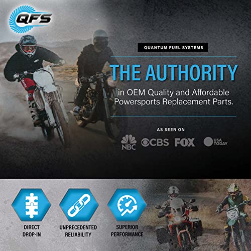 QFS OEM In-Tank Fuel Pump Replacement for Honda CB900F, Fireblade, Hurricane, CBR 900RE, Interceptor 800, ST Series/Pan-European, Super Blackbird, RC51, 2000-2006, OEM 16700-MCF-D32