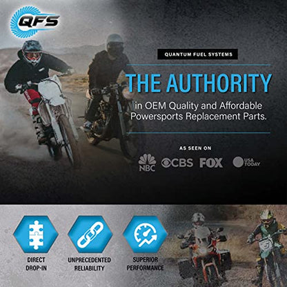 QFS OEM In-Tank Fuel Pump Replacement for Honda CB900F, Fireblade, Hurricane, CBR 900RE, Interceptor 800, ST Series/Pan-European, Super Blackbird, RC51, 2000-2006, OEM 16700-MCF-D32