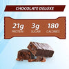Pure Protein Bars, High Protein, Nutritious Snacks to Support Energy, Low Sugar, Gluten Free, Chocolate Deluxe, 1.76 oz., 12 Count (Packaging may vary)