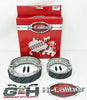 QUALITY WATER GROOVED FRONT & REAR Set of Brake Shoes and Springs for the Honda ATC 200 200M 200E 200ES M E ES BIG RED, ATC 125M, 185 185S 3-Wheel ATVs