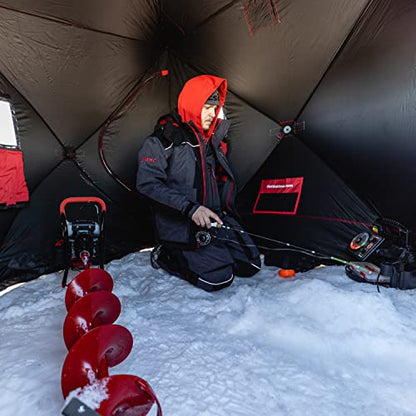 Eskimo Quickfish 69151 2 Pop-up Portable Ice Shelter, 2 Person , Red