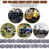 MRELC 428H Motorcycle Chain+ Chain Breaker,118-links Heavy Duty Drive Chain