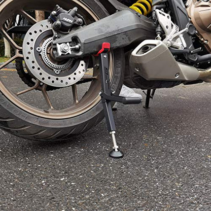 Motorcycle Rear and Front Wheel Lift Stand Trail Stand Easy And Portable-Second Generation New Design for Most Motorcycle Wheels