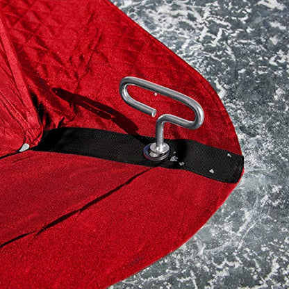 Eskimo 19151 Quickfish 2i Insulated Pop-Up Portable Hub-Style Ice Fishing Shelter, 25 Square Feet of Fishable Area, 2 Person Shelter