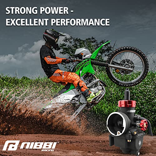 NIBBI 26mm 150cc Carburetor with Jets for 4 Stroke Engines Electric Choke Motorcycle Scooter, Fit YAMAHA KAWASAKI SUZUKI Apollo Dirt Bike Mini Bike SSR TTR KYMCO SYM TAOTAO GY6 Scooter Moped
