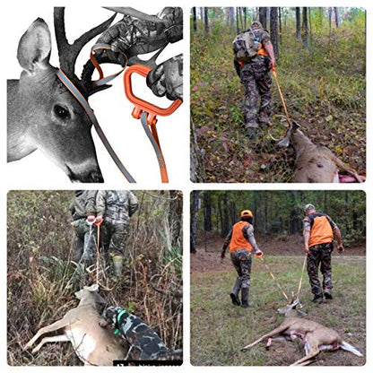 MULTUS: Deer Drag & Harness; Every Way to Drag a Deer in ONE Product Fast & Easy! Hunting Gear Hunting accessory for deer hunter
