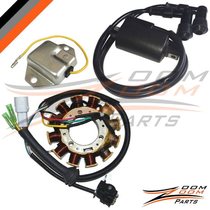 STATOR REGULATOR RECTIFIER & IGNITION COIL Fits YAMAHA BANSHEE 350 YFZ350 95-06 FREE FEDEX 2 DAY SHIPPING