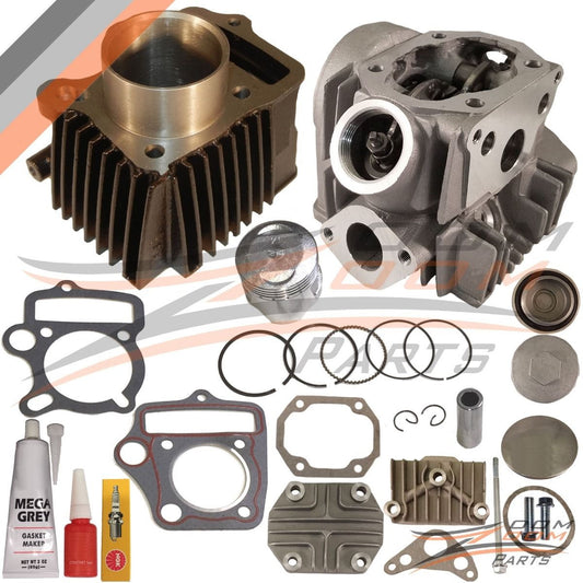 HONDA CT 70 CT70 CYLINDER PISTON RINGS GASKET CYLINDER HEAD 69 - 82 91 -94