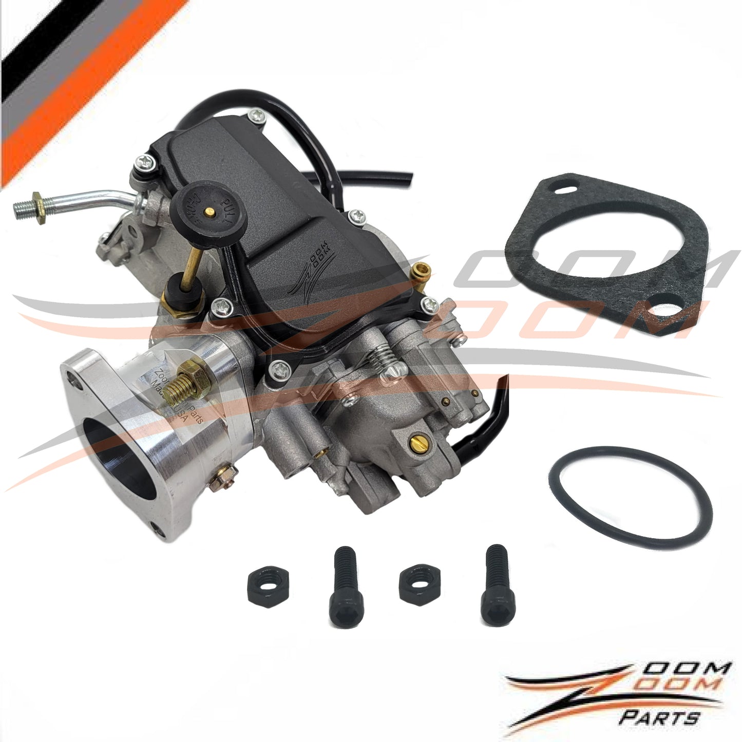 ALUMINUM INTAKE BOOT AND CARBURETOR FOR 1987-2004 YAMAHA WARRIOR 350 YFM 350 FREE FEDEX 2 DAY SHIPPING