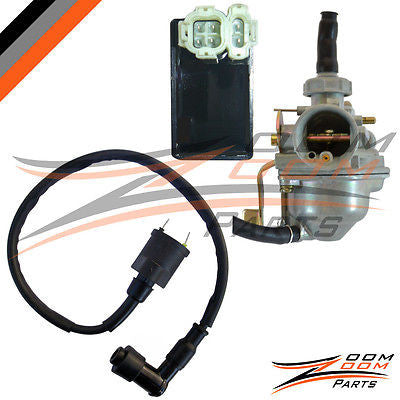 2004 - 2009 Honda CRF 50 CRF50 Carburetor CDI Box Ignition coil 50cc Carb Bike