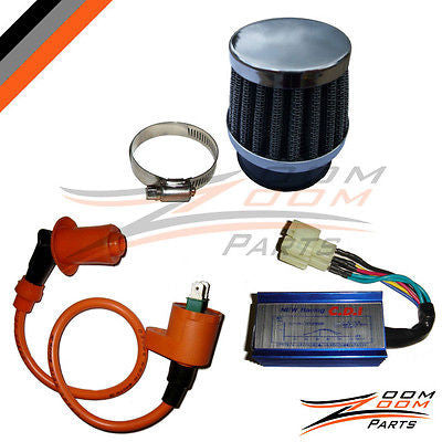 GY6 150cc Performance CDI Coil Air Filter Scooter Moped