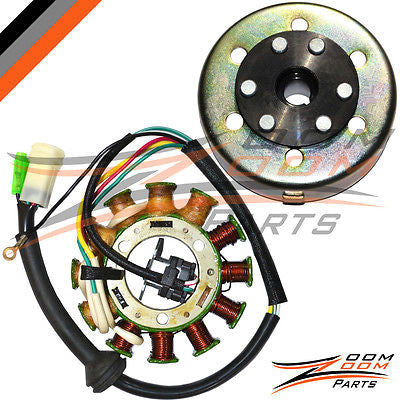 YAMAHA BANSHEE 350 YFZ350 STATOR MAGNETO & FLYWHEEL ROTOR 1987-1994 NEW FREE FEDEX 2 DAY SHIPPING