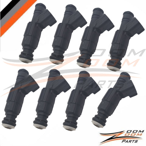 Zoom Zoom Parts 8pc Fuel Injector For Marine Mercruiser v8 350 MAG 5.0 4.3 602 885176 0280156081 FREE FEDEX 2 DAY SHIPPING