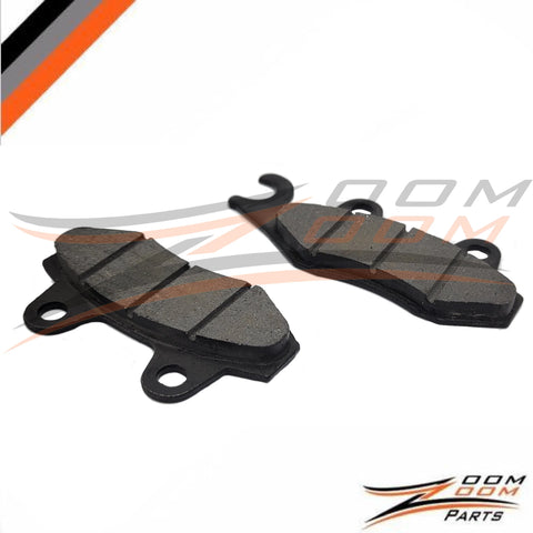 Replacement Brake Pads for Upgraded Dual Piston Caliper 1999-2014 Honda TRX400EX/TRX400X