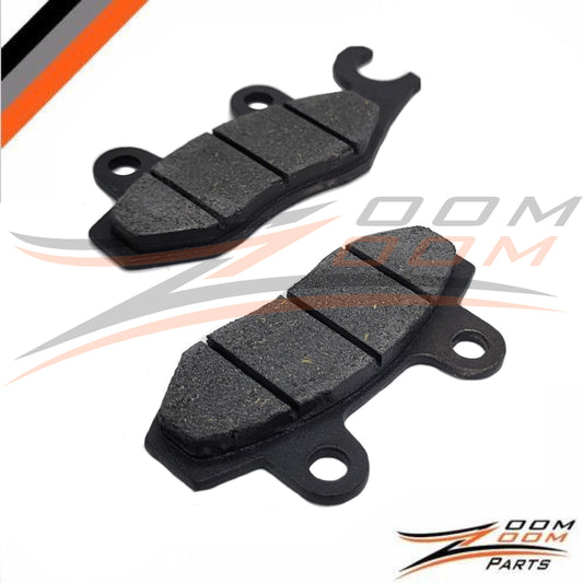 REPLACEMENT BRAKE PADS FOR UPGRADED DUAL PISTON CALIPER 2004-2008 ARCTIC CAT DVX 400 / 2003-2008 SUZUKI LTZ 400 / 2003-2006 KAWASAKI KFX 400