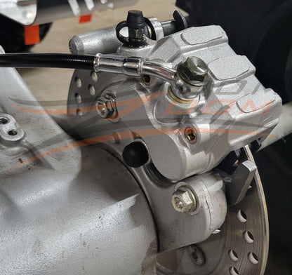 DUAL PISTON REAR BRAKE CALIPER UPGRADE FOR 1999-2004 Honda Trx400ex FREE FEDEX 2 DAY SHIPPING