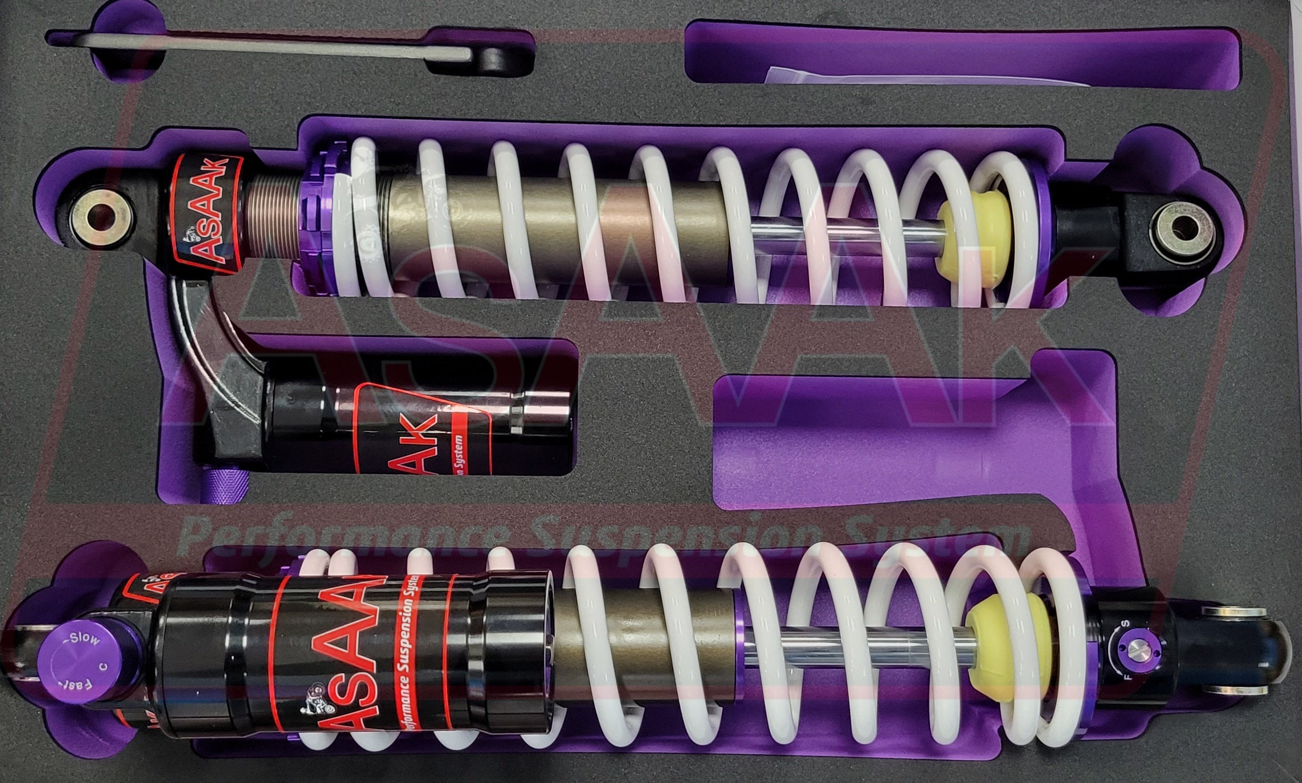 AsAAk Front Shock Set For Arctic cat DVX 400 / Suzuki LTZ 400 / Kawasa