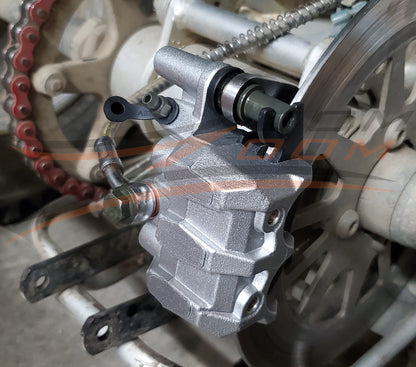 Dual piston rear brake caliper upgrade for 1987-2004 Yamaha Warrior 350 yfm 350 FREE FEDEX 2 DAY SHIPPING
