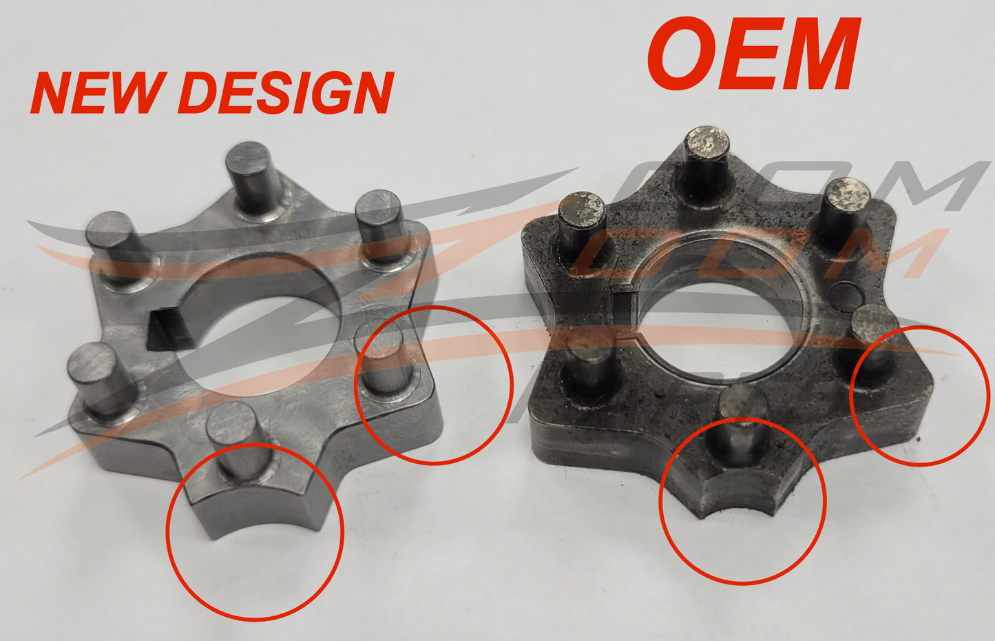 Upgraded Shift Star For 1987-2004 Yamaha Warrior & 2004-2013 Raptor 350 yfm350
