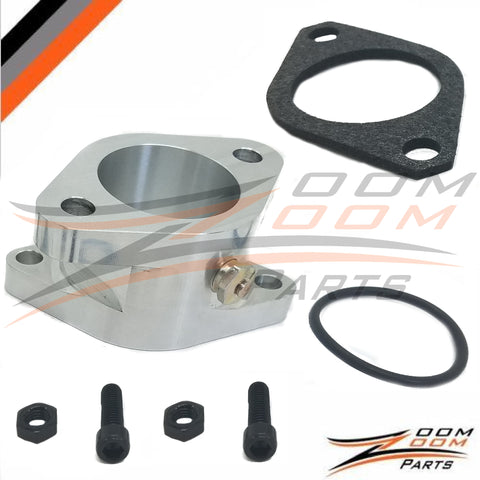 Upgraded Aluminum Intake Boot For 1987-2004 Yamaha Warrior 350 Yfm 350 Carburetor Gasket O-ring MADE IN U.S.A  FREE FEDEX 2 DAY SHIPPING
