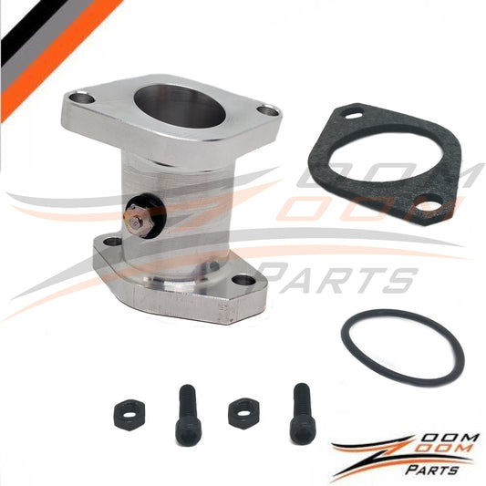 Upgraded Aluminum Intake Boot For 1993 -1998 Yamaha Kodiak 400 YFM400 FW CARBURETOR GASKET O-RING MADE IN U.S.A FREE FEDEX 2 DAY SHIPPING