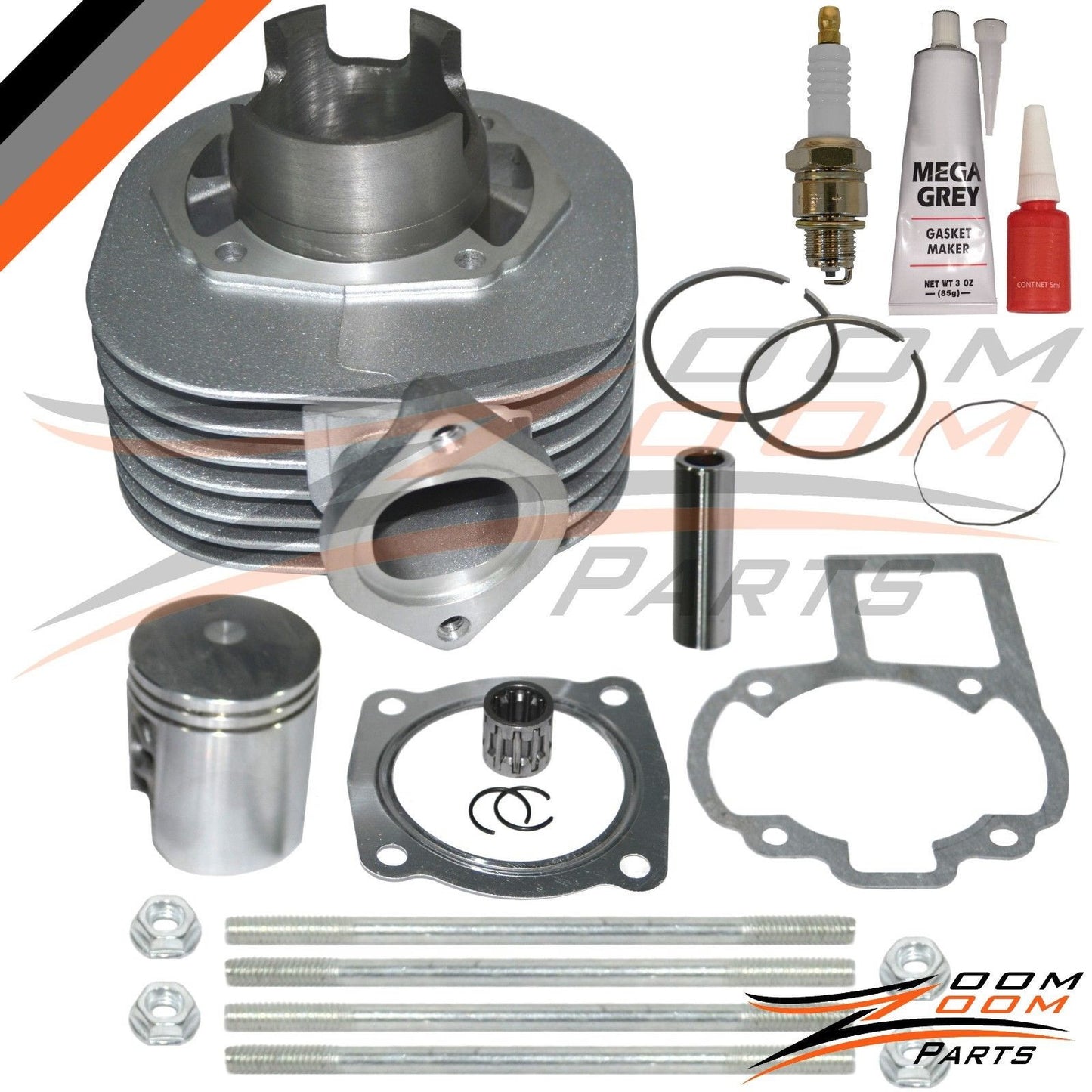 KAWASAKI KFX 80 KFX80 CYLINDER PISTON KIT RINGS GASKET PIN TOP END SET 2003-2006