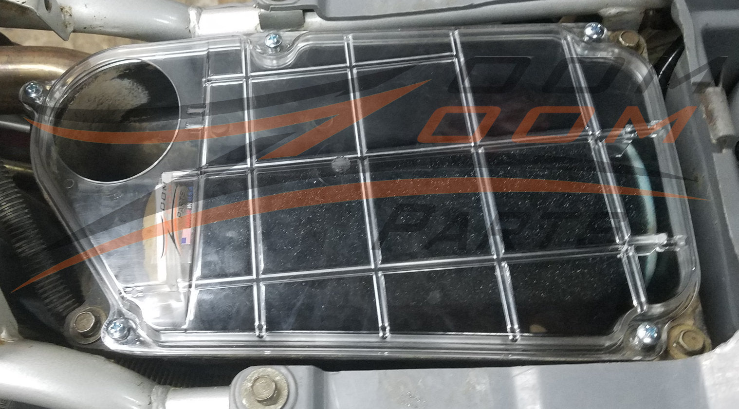 Clear Air Box Lid Cover Fits 19872004 Yamaha Warrior 350 YFM 350 MADE Zoom Zoom Parts