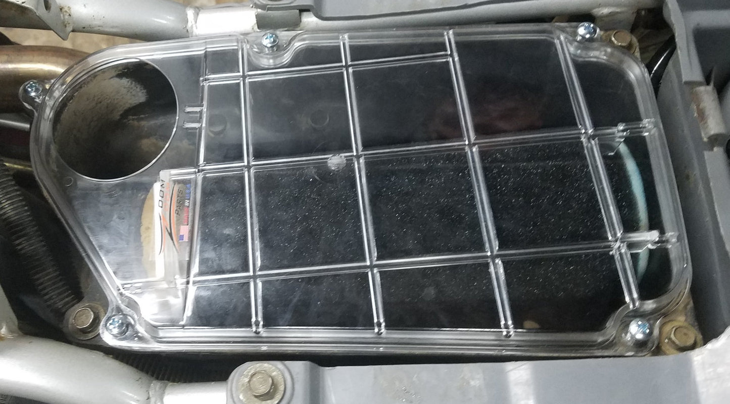 Clear Air Box Lid Cover Fits 1995-2005 Yamaha Wolverine 350 YFM350FX FREE FEDEX 2 DAY SHIPPING